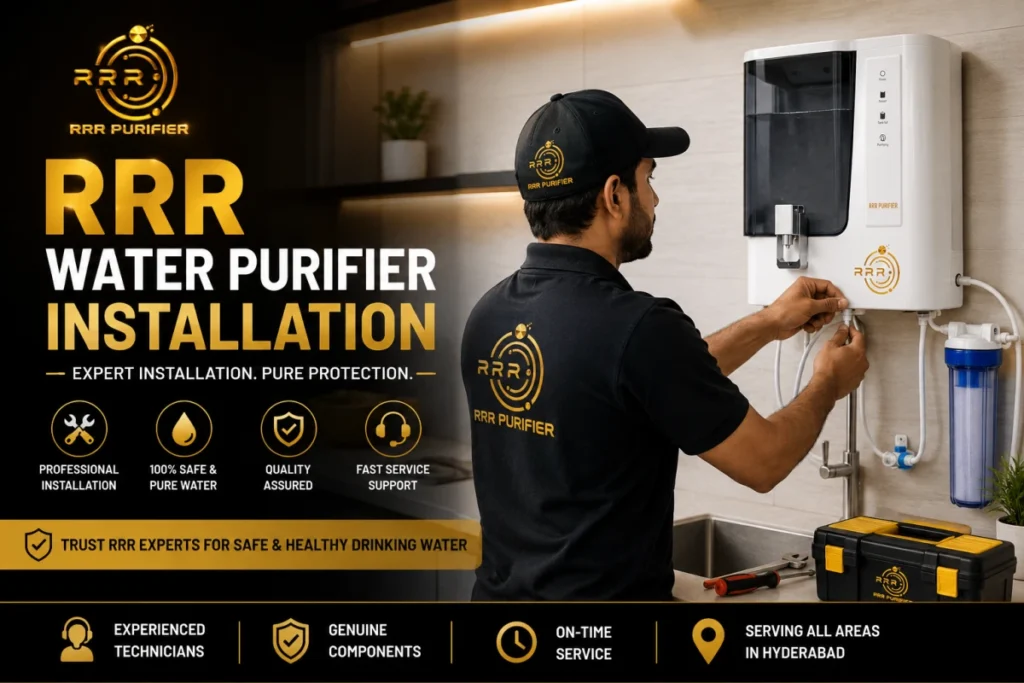 water purifier installation service