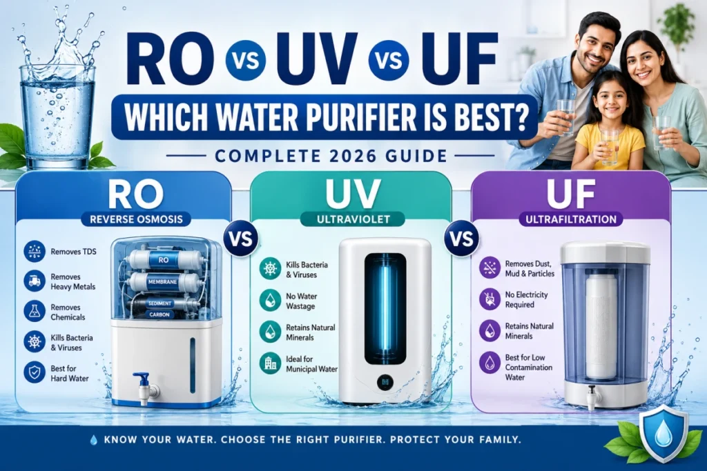 RO vs UV vs UF