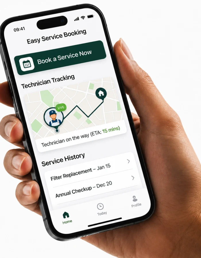 RRR Easy Service Booking App
