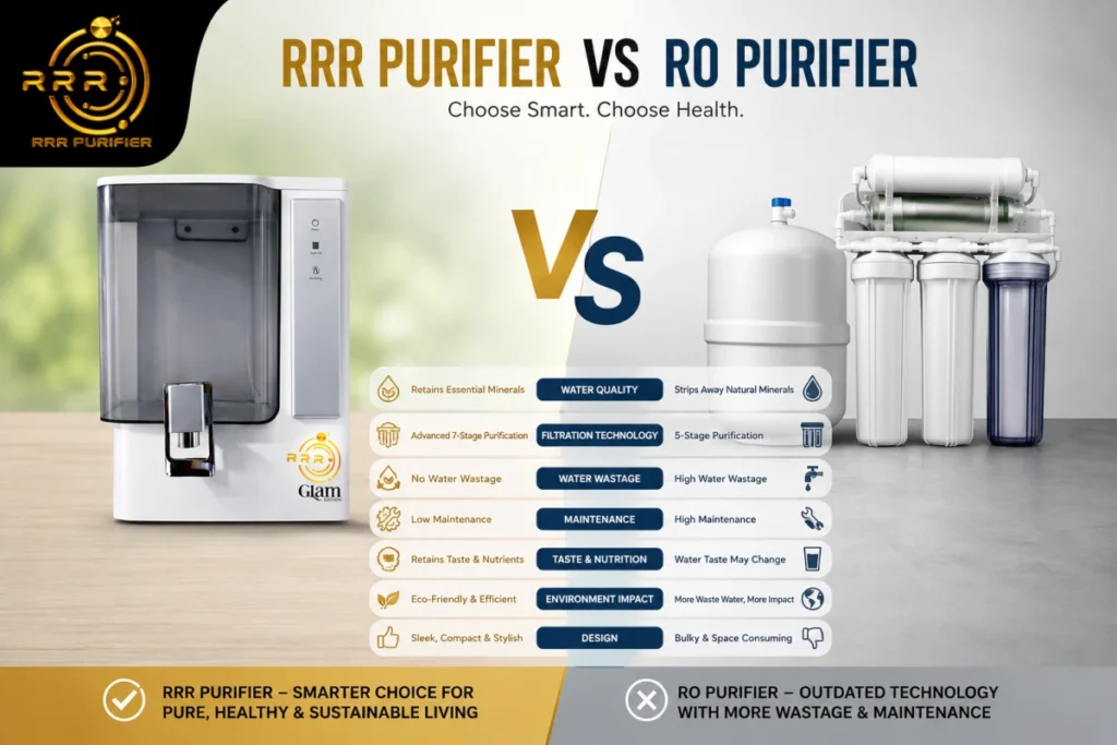 RRR vs RO water purifier