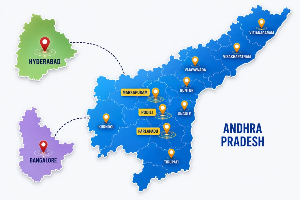 Distributor Network Map